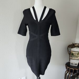 Venus Bandage Strap Detail Dress Mini